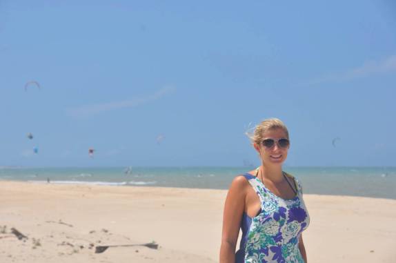 Muito sol e vento em Cumbuco - CE